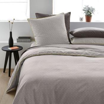 Housse de couette imprimée satin de coton, Kaiteki
