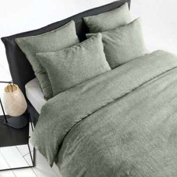 Housse de couette lin lavé chambray, Elina - AM.PM