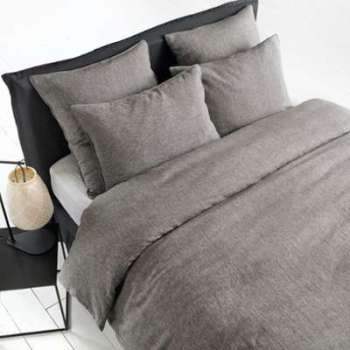 Housse de couette lin lavé chambray, Elina - AM.PM