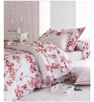 Parure de lit satin de coton Tradilinge BLOSSOM