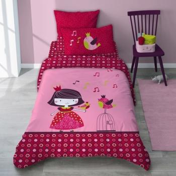 Housse de couette fille Princesse Guinguette