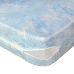 Protection literie extensible (140 cm) Blanc