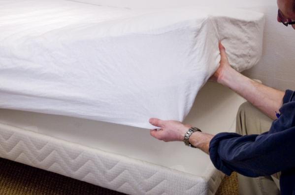 Protège Matelas Coton Bio Molletoné 180 X 200 Cm (