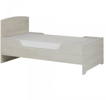 Lit bébé finition cerisier blanchi (80x150cm) {Cou