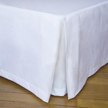 Cache sommier percale Plis Creux Liou, 200 x 200 c