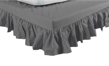 Cache Sommier Souris Intégral à Volants 160x200 Cache Sommier Souris Intégral