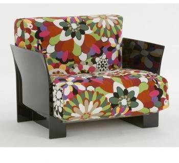 Siège Pop Missoni monoplace - vevey rouge/coton/st