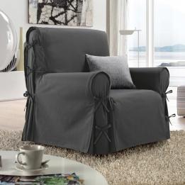 Housse de fauteuil Victoria Anthracite