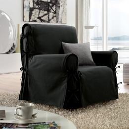 Housse de fauteuil Victoria Noir