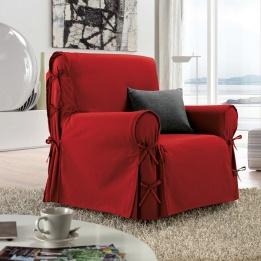 Housse de fauteuil Victoria Rouge