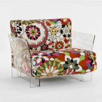 Siège Pop Missoni monoplace - vevey rouge/coton/st