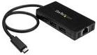 StarTech.com 3 Port USB 3.0 Hub with USB-C and GbE
