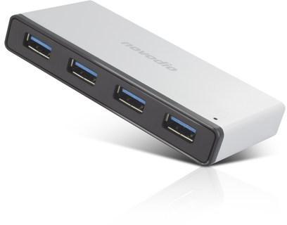 Novodio Hub USB 3.0 4 ports aluminium - Hub
