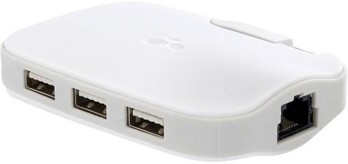 Kanex DualRole - Hub USB 3.0 3 ports + prise Gigab
