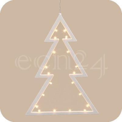 Décoration de fenêtre LED avec ventouse arbre