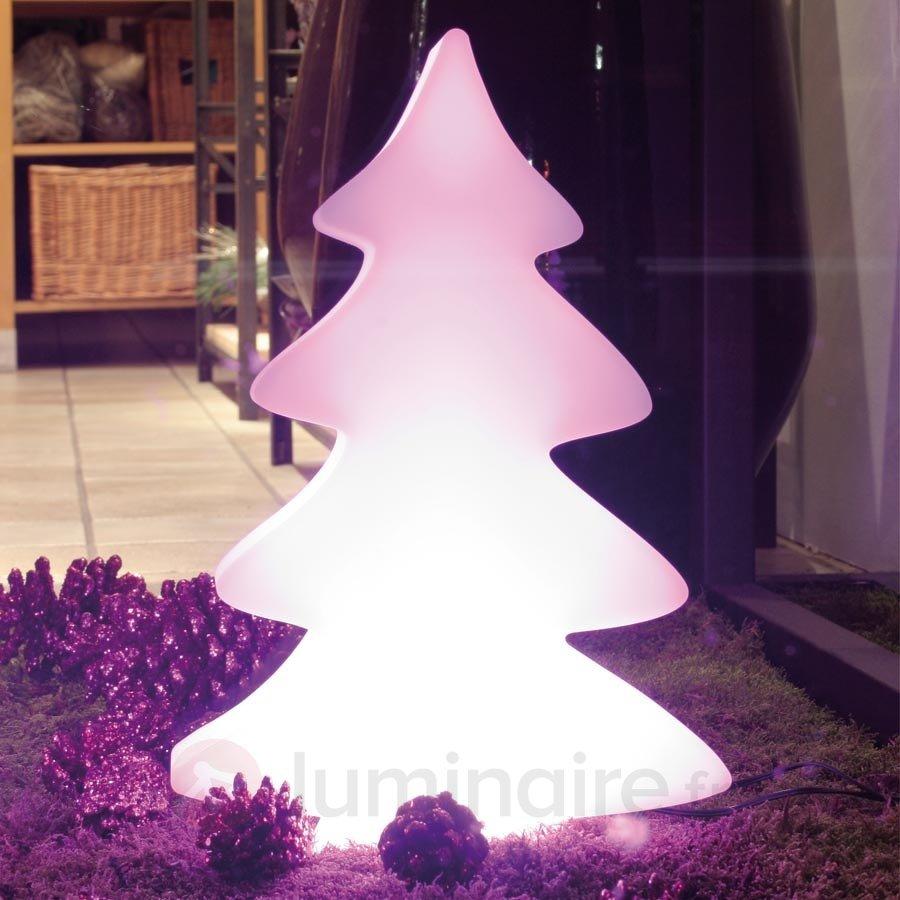 Sapin de Noel LED coloré Lumenio mini