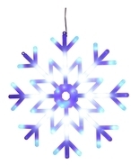 Flocon blanc effet chute deau 40 cm de diamètre