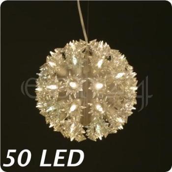 Balle lumineuse LED à lampes blanches clignotantes