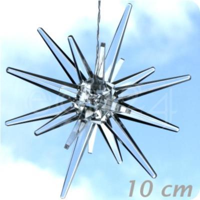 Étoile LED - blanc électrique 10 cm