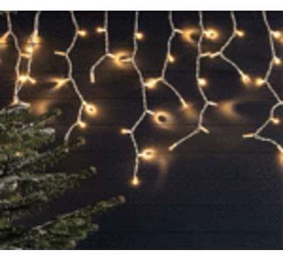 Stalactites lumineuses 170 LED blanc chaud Stalactites lumineuses 170