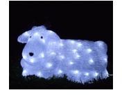 Renne couché lumineux 3D Renne couché lumineux 3D