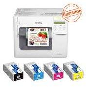 PACK EPSON TMC3500 + 4 CARTOUCHES EPSON