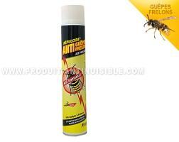 Aérosol anti guêpes et frelons en 750ml Choc et fo