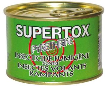 Insecticide fumigène - insectes volants rampants -