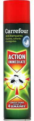 Insecticide anti-rampants Carrefour - la bombe de 400 Insecticide anti-rampants