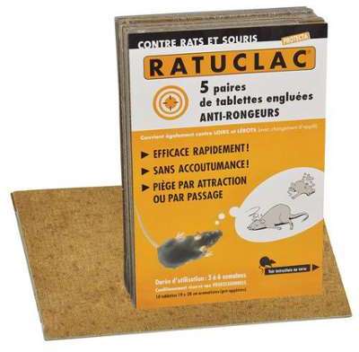 Piege à souris et à rats ratuclac Piege à souris et à rats ratuclac