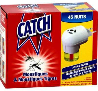 Diffuseur électrique anti-moustiques tigres Catch - Diffuseur électrique anti-moustiques