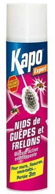 Mousse active enveloppante nids de guêpes
