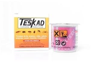 Anti cafards et blattes fumigène insecticide Teskad Anti cafards et blattes fumigène