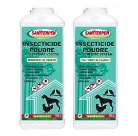 SANITERPEN Insecticide poudre au pyrèthre végétal