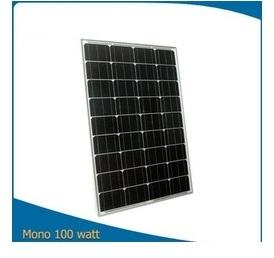 Panneau Solaire 12V 100W Monocristallin Panneau Solaire 12V 100W Monocristallin