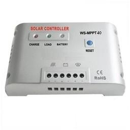 Régulateur de charge solaire MPPT 40A 12v 24v Régulateur de charge solaire