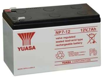 YUASA NP7-12 batterie YUASA 12V 7AH hermétique plo