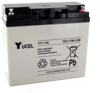 Batterie plomb 12V 17Ah Y17-12 Yucel Yuasa