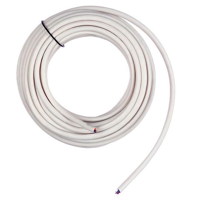 Câble électrique souple 5m, 2x1,5mm2
