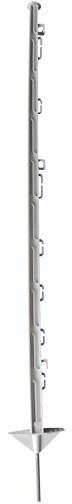 Piquet clôture électrique 1m, blanc (X10)