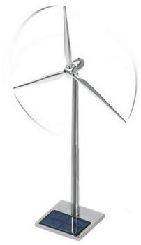 Eolienne solaire métal 50 cm