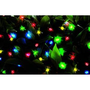 Guirlande solaire 50 leds multicolore, 2 modes