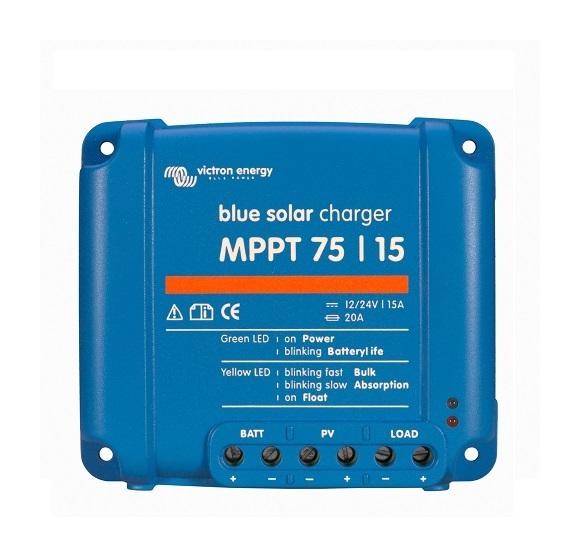 Régulateur solaire 15A 12/24V BlueSolar MPPT 75/15