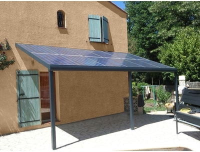 Pergola Photovoltaique Adossée