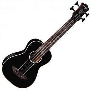 Luna Uke Bass Cbk - Ukulele Electro Acoustiques