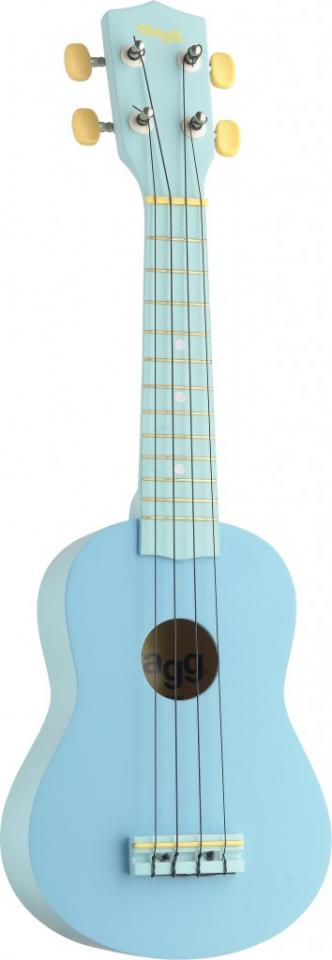STAGG US-OCEAN UKULELE SOPRANO BLEU + HOUSSE