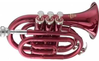 Trompette de Poche Stagg Rouge
