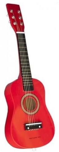Guitare jouet rouge enfant