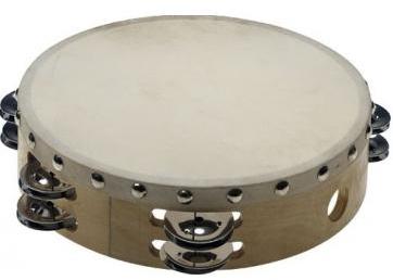 Tambourin naturel en bois
