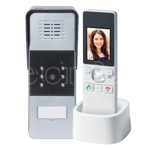 Interphone vidéo sans fil avec fonction gâche